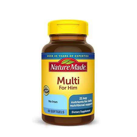 Multivitamins for Men | Nature Made®