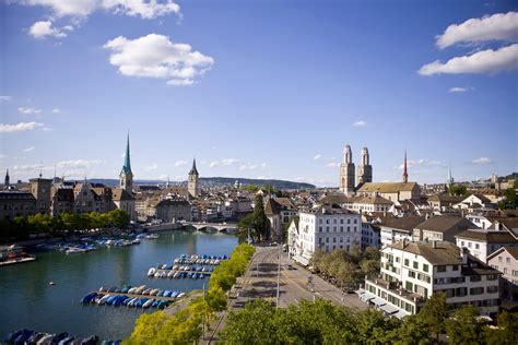 Download City Cityscape Man Made Zurich HD Wallpaper