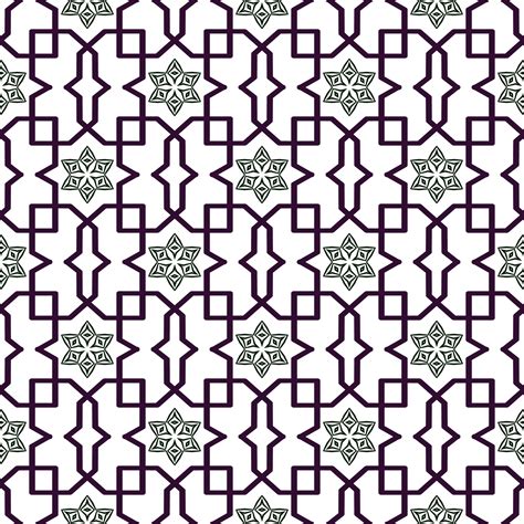 Traditional Arabic tangled pattern. Seamless vector background. 650201 ...