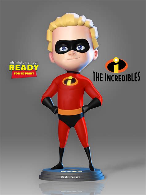 ArtStation - Dash Parr - Incredibles Fanart | Resources