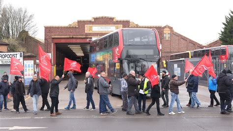 Bus services at standstill as National Express West Midlands drivers ...