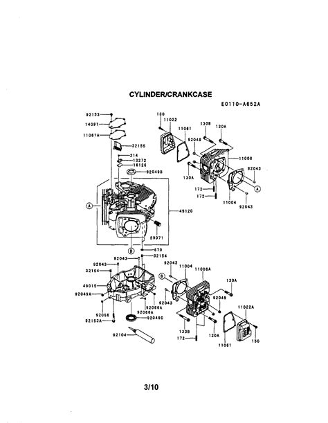 Kawasaki Fr691v Engine Parts Manual