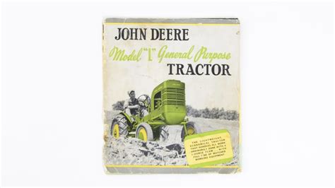 John Deere Instruction Manuals Lot Of 4 for Sale at Auction - Mecum ...