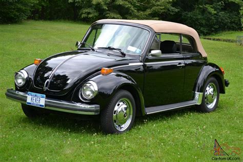 1979 Super Beetle Convertible - Tip Top Shape ! VW Bug Convertable