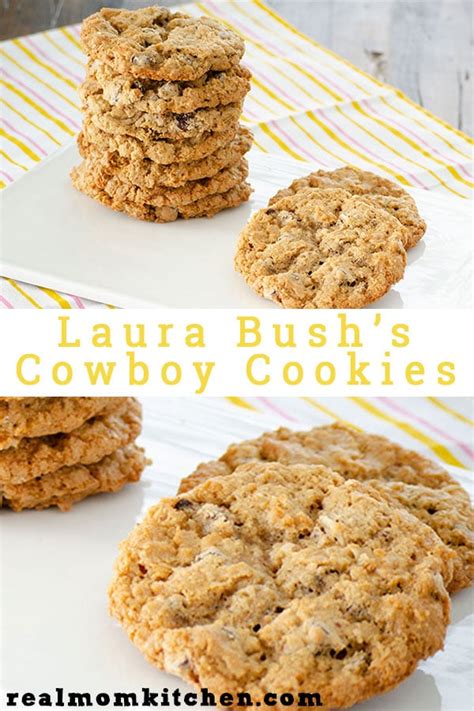 Laura Bush's Cowboy Cookies - Real Mom Kitchen