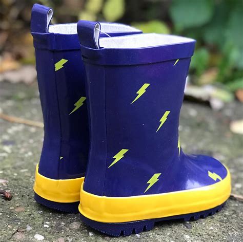 KIDS BOYS GIRLS INFANTS WATERPROOF RAIN WELLIES MCKER WELLINGTONS ...