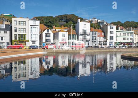 Hastings seafront and promenade Stock Photo - Alamy