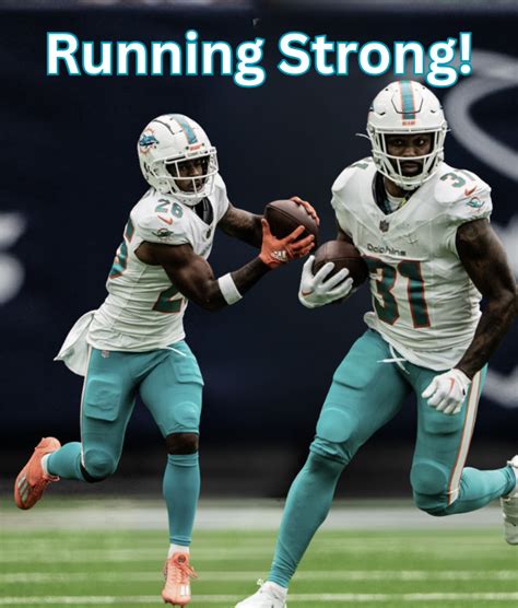 Running Backs Show Out! - Dolphins Thirsty - Dolphins Thirsty