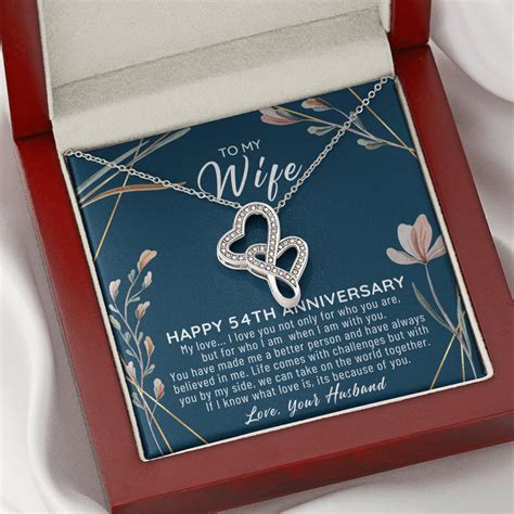 54th Wedding Anniversary Gift For Wife 54th Anniversary | Etsy