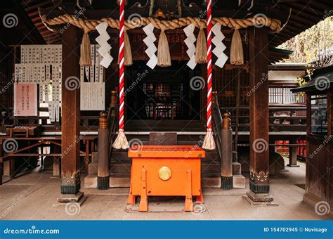 Shimenawa, Sacred Rope And Knots Near The Yasaka Shrine Editorial Image | CartoonDealer.com ...