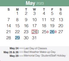 Canyon Middle - School District Instructional Calendar - Comal Isd - 2022-2023