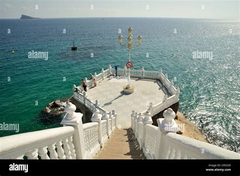 Balcón del Mediterráneo, balcony of the Mediterranean, Benidorm, Costa Blanca, Spain, Europe ...