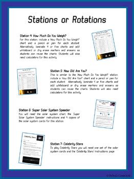 Astronomy Resources for Science Stations, Games, Activities & Distance ...