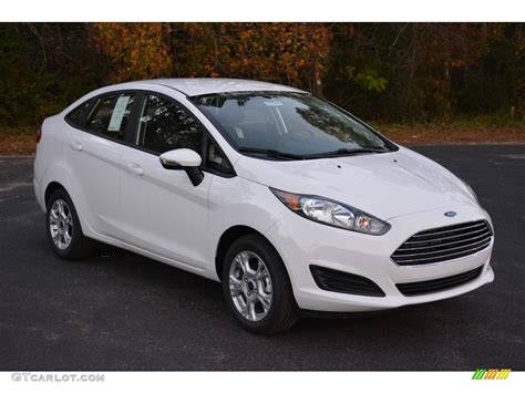 2016 Oxford White Ford Fiesta SE Sedan #117459962 Photo #19 | GTCarLot.com - Car Color Galleries