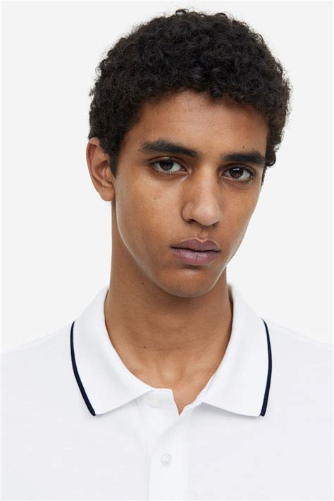 Slim Fit Cotton polo shirt