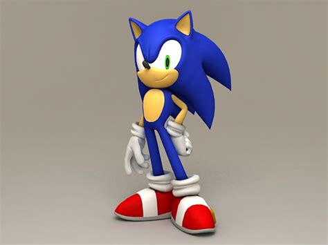 Sonic the Hedgehog 3D model Download for Free