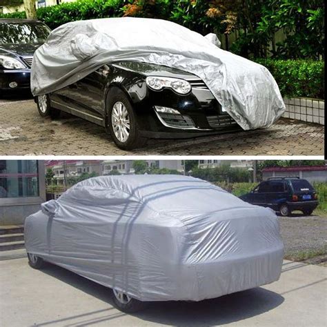 Universal Full Car Cover Waterproof Outdoor Auto Dust UV Protection for Sedan #KKMOON ...