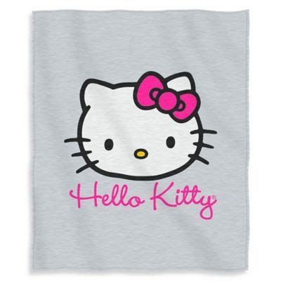 Hello Kitty Cursive Kitty Sweatshirt Throw from Bed Bath & Beyond Hello ...