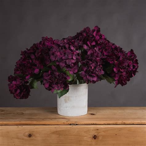 Purple Hydrangea Bouquet | Wholesale by Hill Interiors