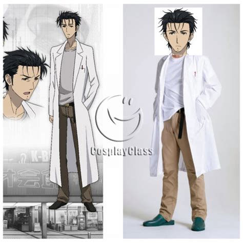 Steins Gate Okabe Rintarou Cosplay Costume - CosplayClass