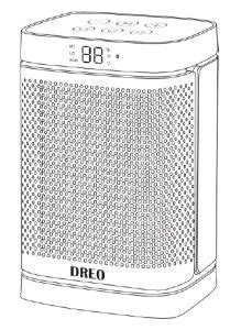 DREO DR-HSH004 PTC Fan Heater User Guide