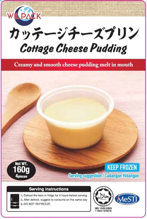 Cottage Cheese Pudding - 4pcs/bag - Wilpack Food Services Sdn Bhd