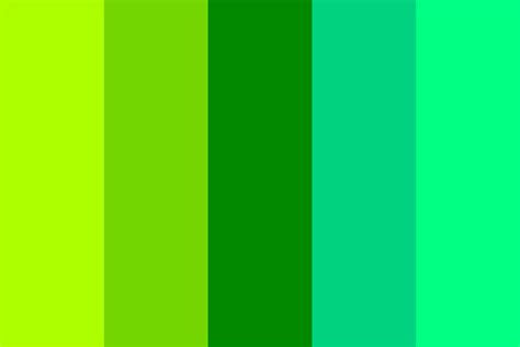 I Loved In Shades of Green | Green colour palette, Green colors, Color palette