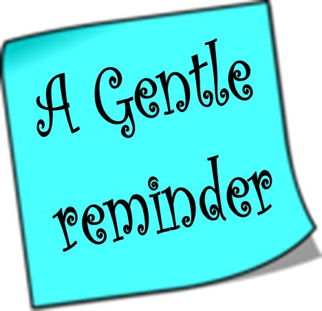 A Gentle Reminder - United Church Of Christ - (468x452) Png Clipart ...