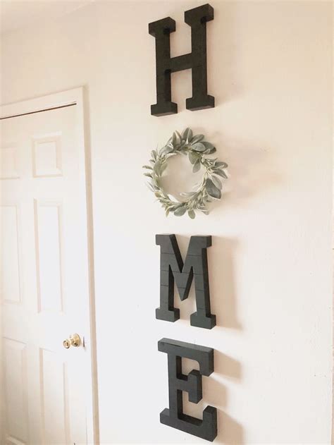 Black Letter Wood Wall Decor - A | Hobby Lobby | 1869981 in 2020 ...