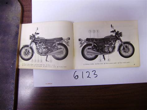 Honda CB350F Manual sku 6123 – ClassicJapaneseMotorcycles