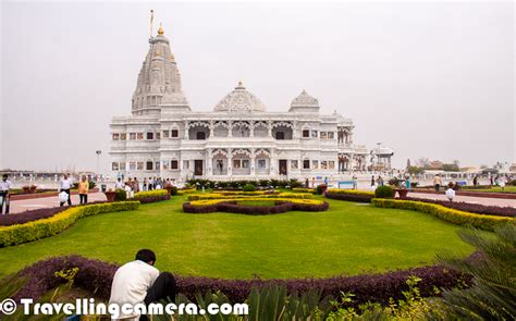 Glittering Interiors of Prem Mandir at Vrindavan, Uttar Pradesh, India