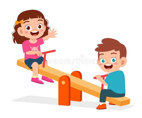 Seesaw Stock Illustrations – 11,068 Seesaw Stock Illustrations, Vectors ...