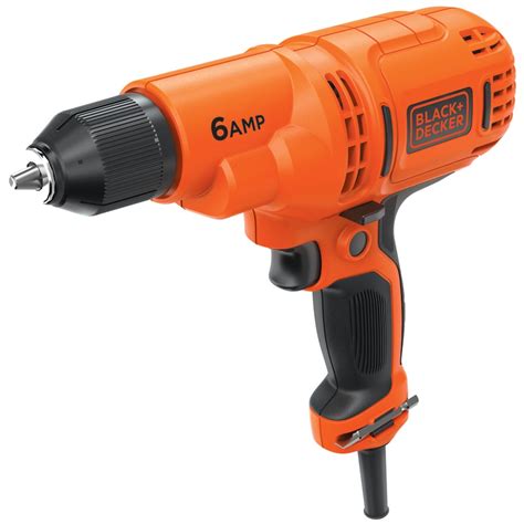 Shop BLACK & DECKER 6-AMP 3/8-in Corded Drills at Lowes.com