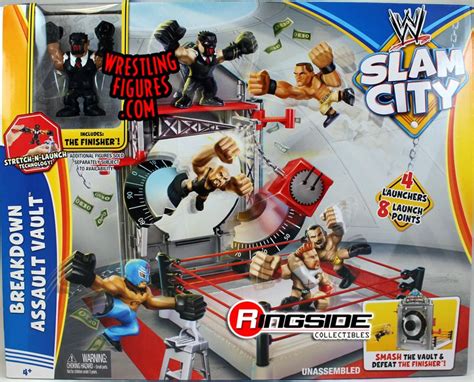 Breakdown Assault Vault Playset - WWE Slam City | Ringside Collectibles