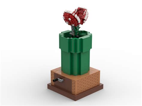 LEGO MOC Mario Piranha Plant by franklin-bricks | Rebrickable - Build ...