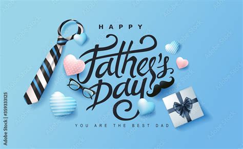 Happy Fathers Day banner background.Promotion and shopping template ...