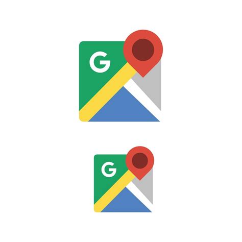 google maps icon, google maps logo 6419203 Vector Art at Vecteezy