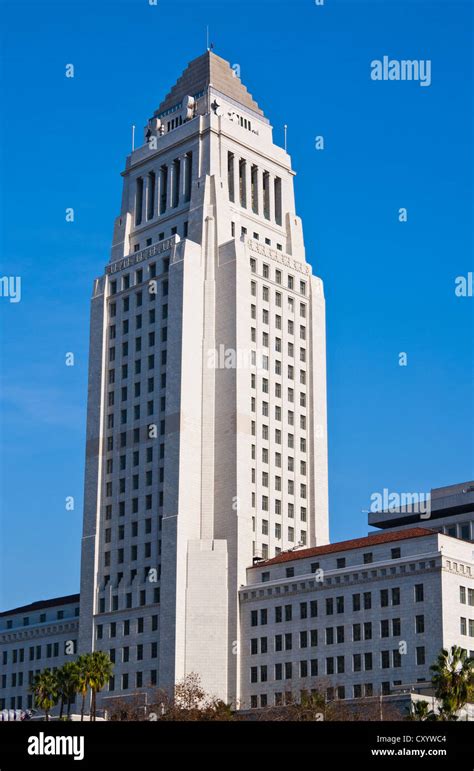 Los Angeles City Hall Stock Photo - Alamy