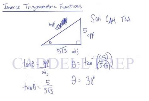 Trig Solving Theta