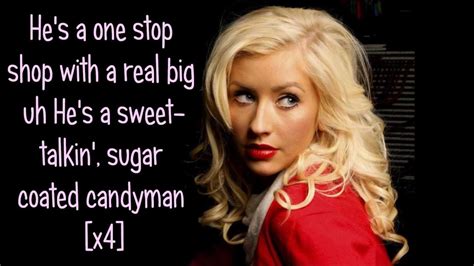 Candyman by Christina Aguilera - LYRICS + PICTURES - YouTube