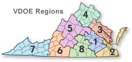 Virginia Public School Division Staff Listing by Region | Virginia ...