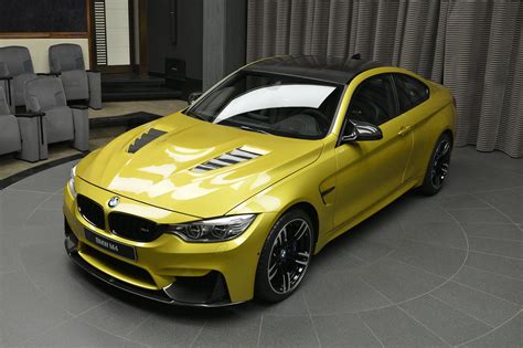 Austin Yellow BMW M4 Laden With M Performance Parts Is Near-Perfect - Types cars