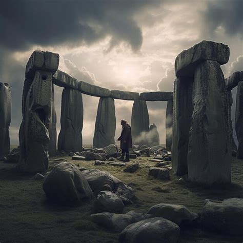 Premium Photo | Constructing Stonehenge