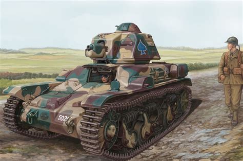 French Renault R35 light tank 1/35 | Kuivalainen Pienoismalleja