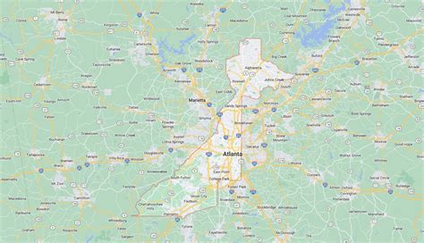 Cities and Towns in Fulton County, Georgia – Countryaah.com