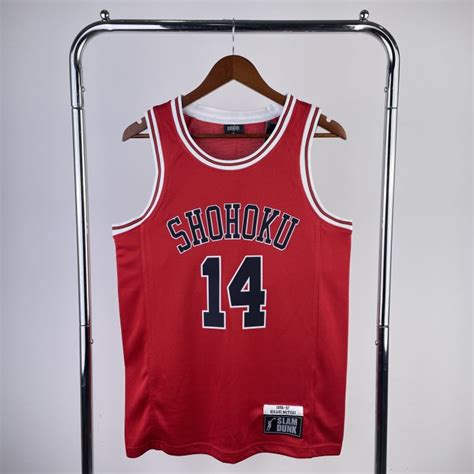 【Original】Slam Dunk Basketball Jersey Shohoku Number 14 MITSUI Jerseys ...