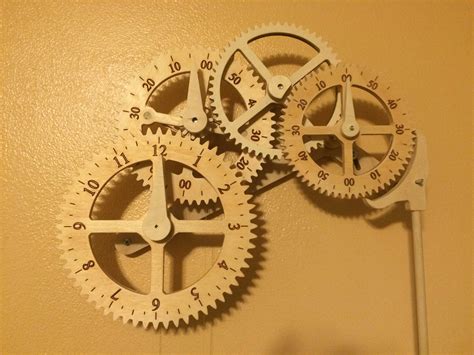 Wooden Mechanical Clock