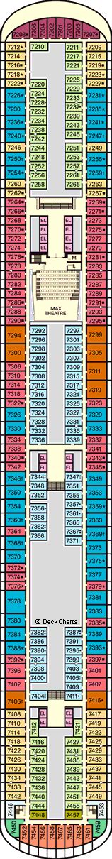 Carnival Vista Deck Plans: Ship Layout, Staterooms & Map - Cruise Critic