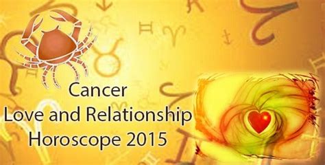 Cancer Love and Relationship Horoscope 2015