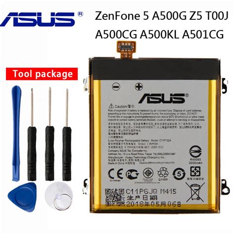 Original ASUS C11P1324 Battery For ASUS ZenFone 5 A500G Z5 T00J ...